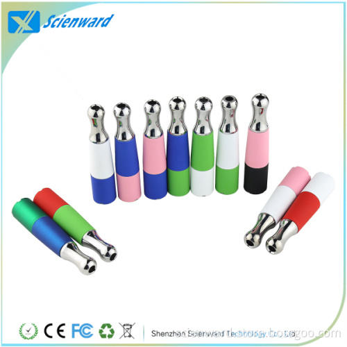 Dry Herb Skillet Vaporizer Colorful Rubber Paint Vapor D Round Stainless Steel and Flat Plastic Drip Tips Optional